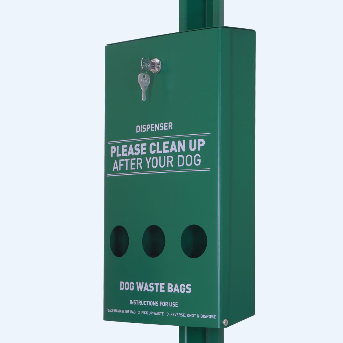 Dog Waste Station with Roll Bag Dispenser