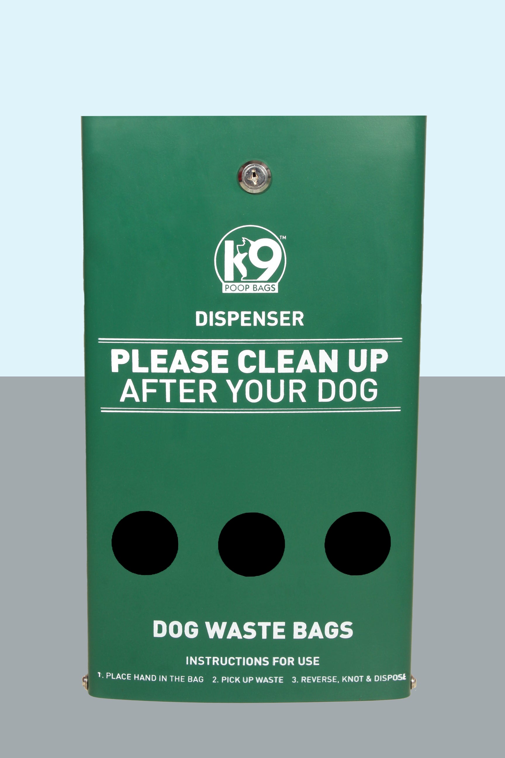 Dog roll bag dispenser