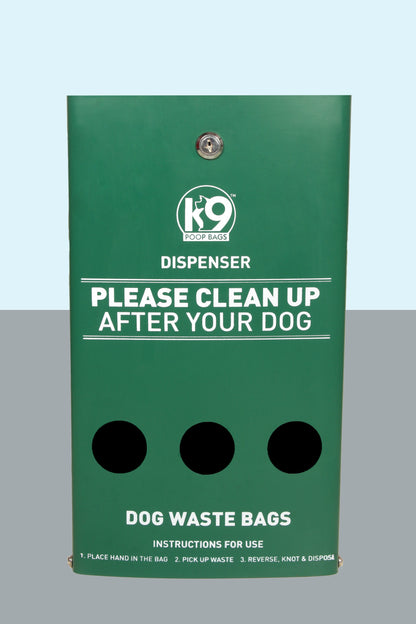 Dog waste bag dispenser