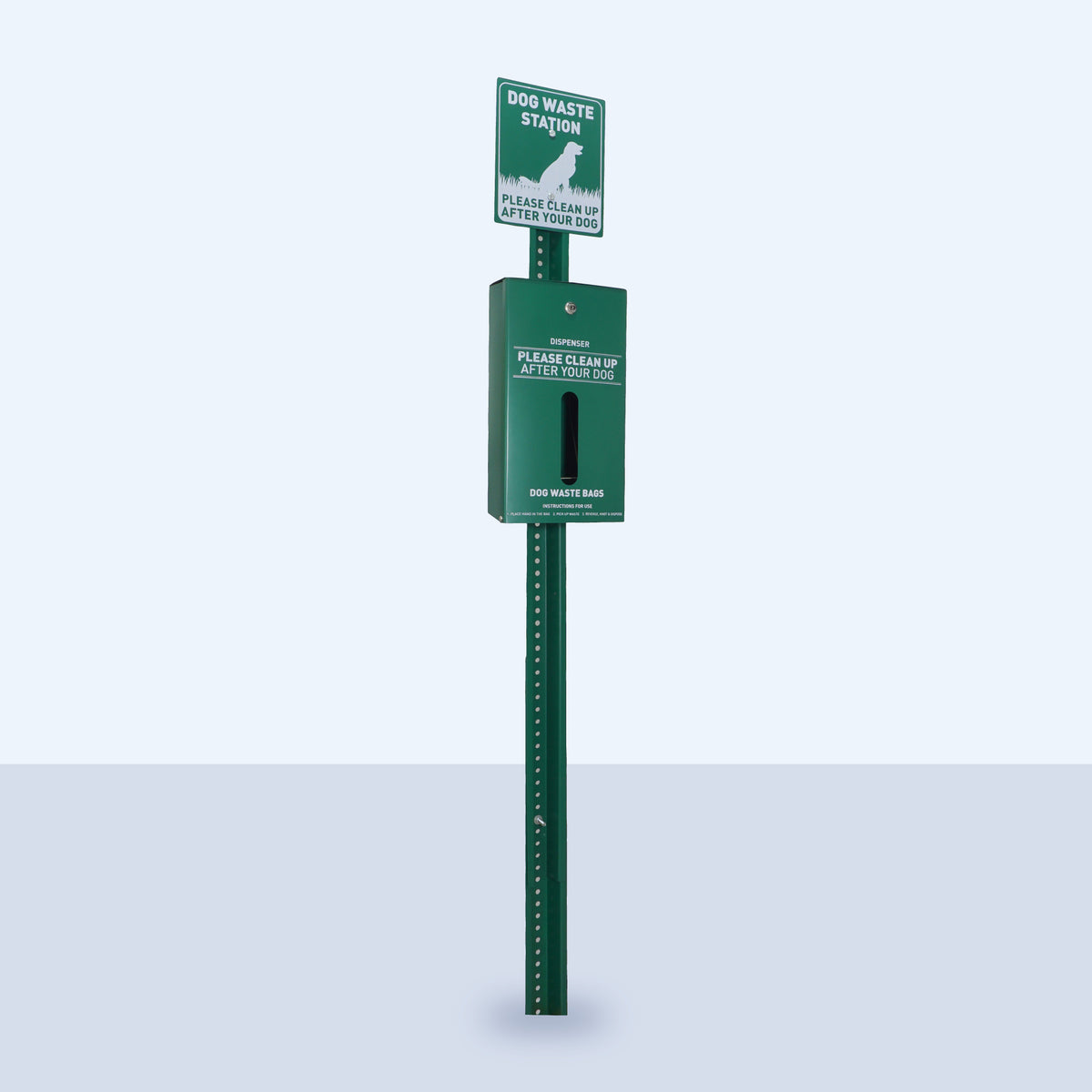 Mini Dog Waste Station with Header Bag Dispenser