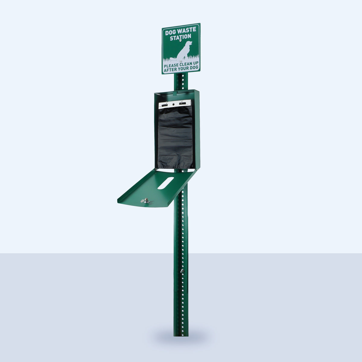 Mini Dog Waste Station with Header Bag Dispenser