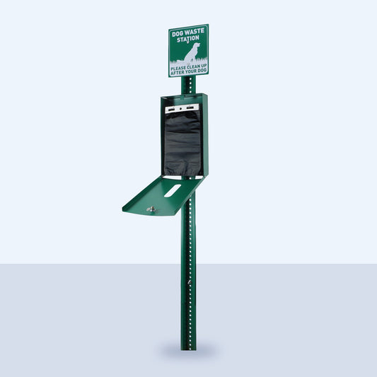 Mini Dog Waste Station with Header Bag Dispenser