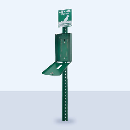 Mini Dog Waste Station with Header Bag Dispenser