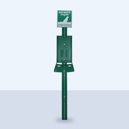 Mini Dog Waste Station with Roll Bag Dispenser