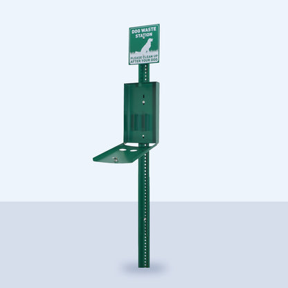 Mini Dog Waste Station with Roll Bag Dispenser