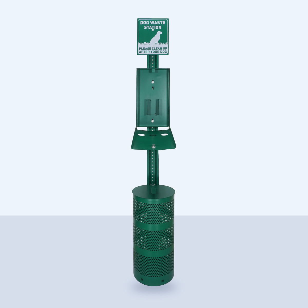 Dog Waste Station with Roll Bag Dispenser