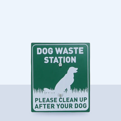 Dog Waste Station Sign