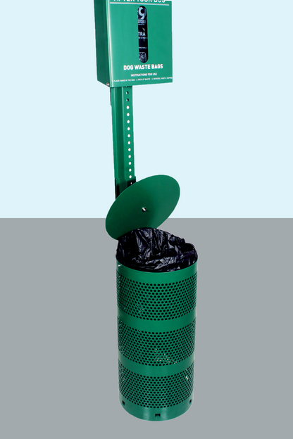 "Pet Station Trash Can"