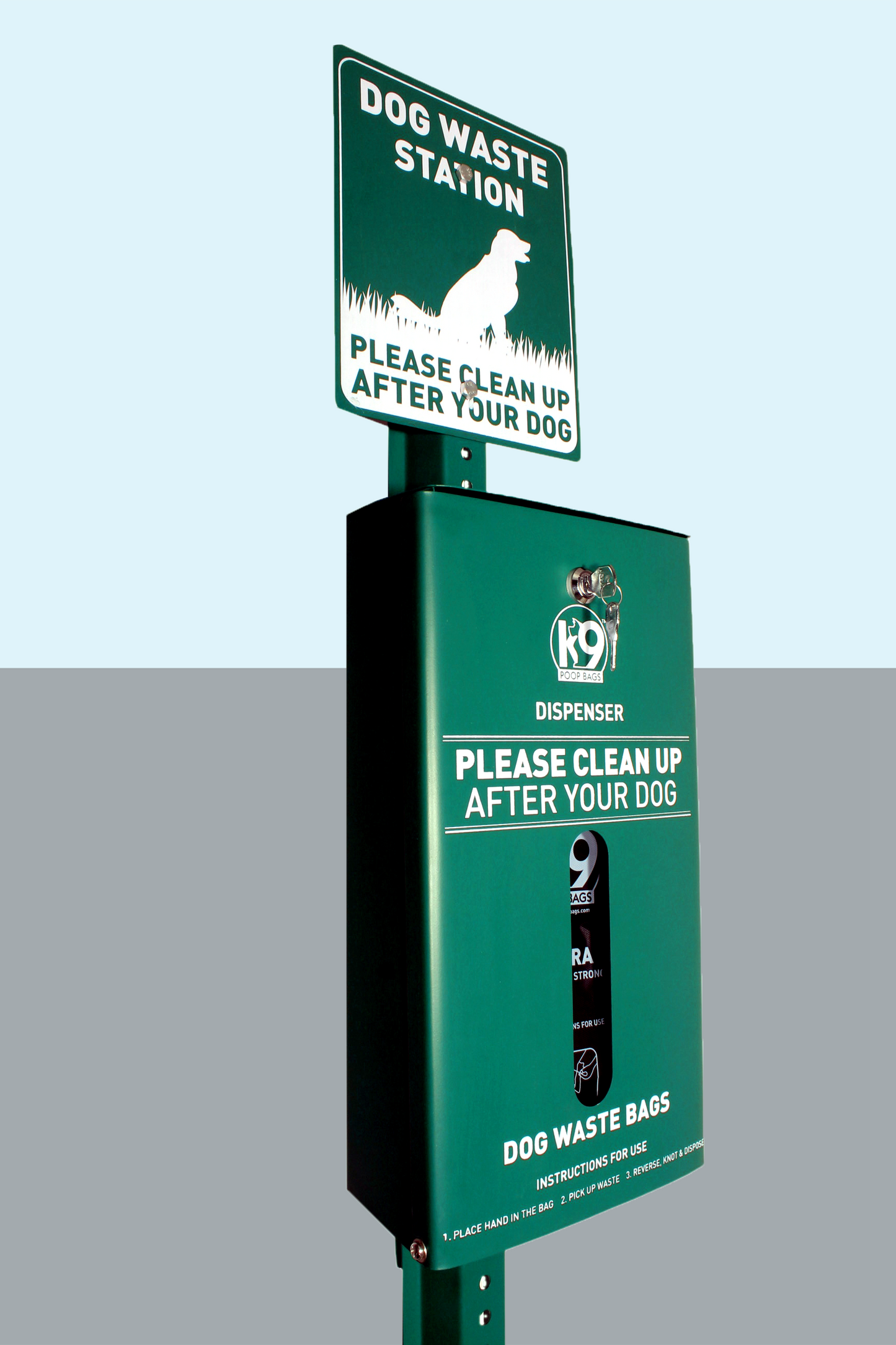 Header Dog Waste Bag Dispenser