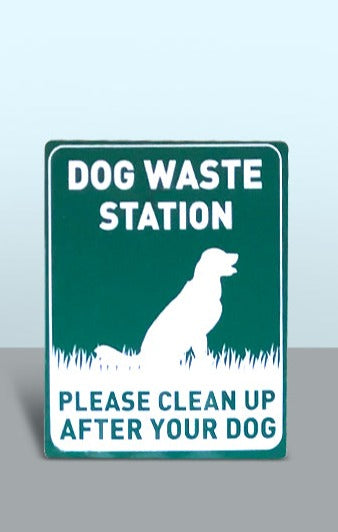 Sign for Pet Station